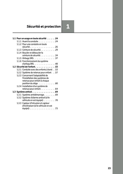 2025-2026 Toyota Urban Cruiser Owner's Manual | French