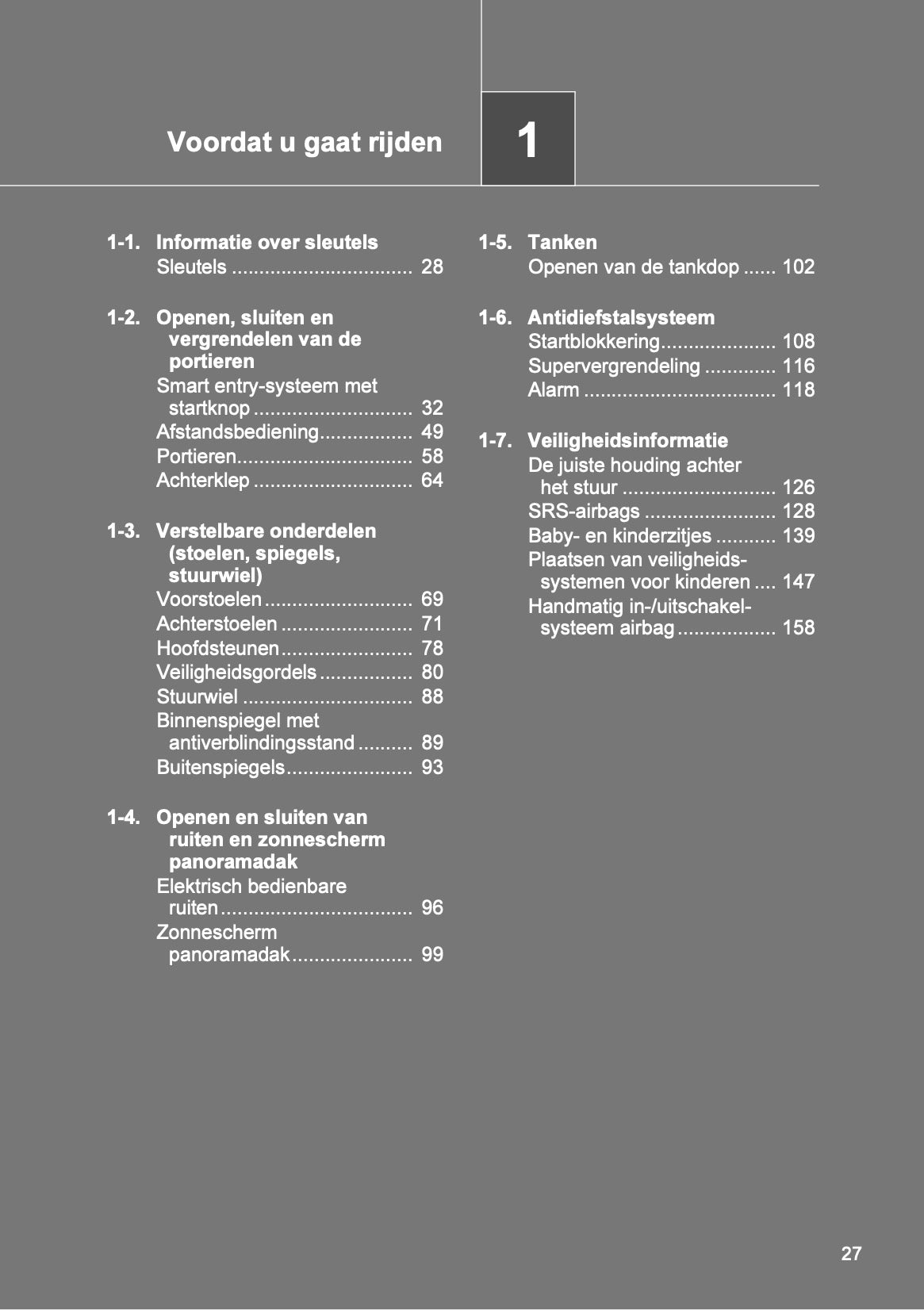 2013 Toyota Verso Owner's Manual | Dutch