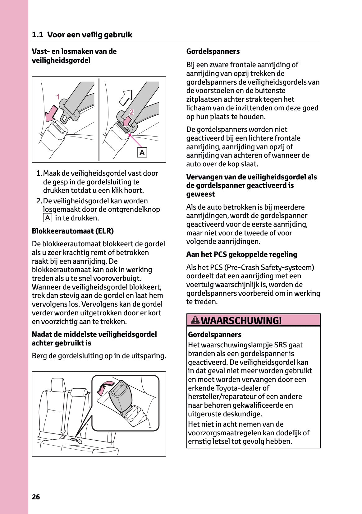 2024 Toyota Yaris Cross Hybrid Owner's Manual | Dutch