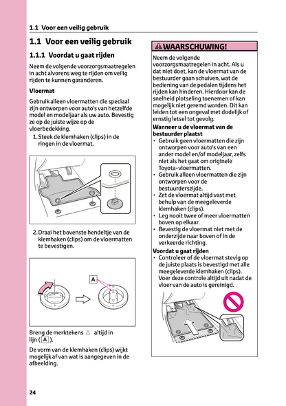 2024 Toyota Yaris Cross Hybrid Owner's Manual | Dutch