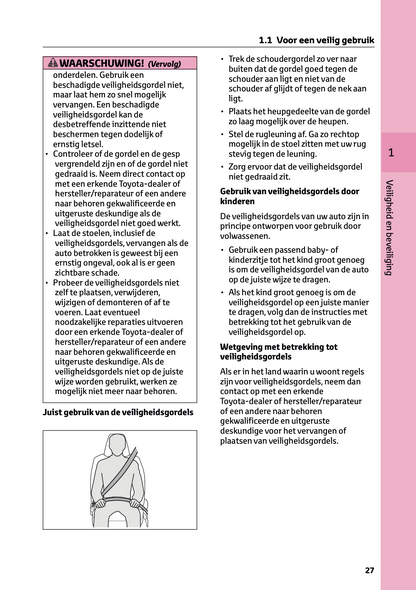 2024 Toyota Yaris Cross Hybrid Owner's Manual | Dutch