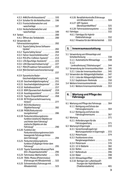 2026 Toyota Yaris Cross Hybrid Bedienungsanleitung | Deutsch