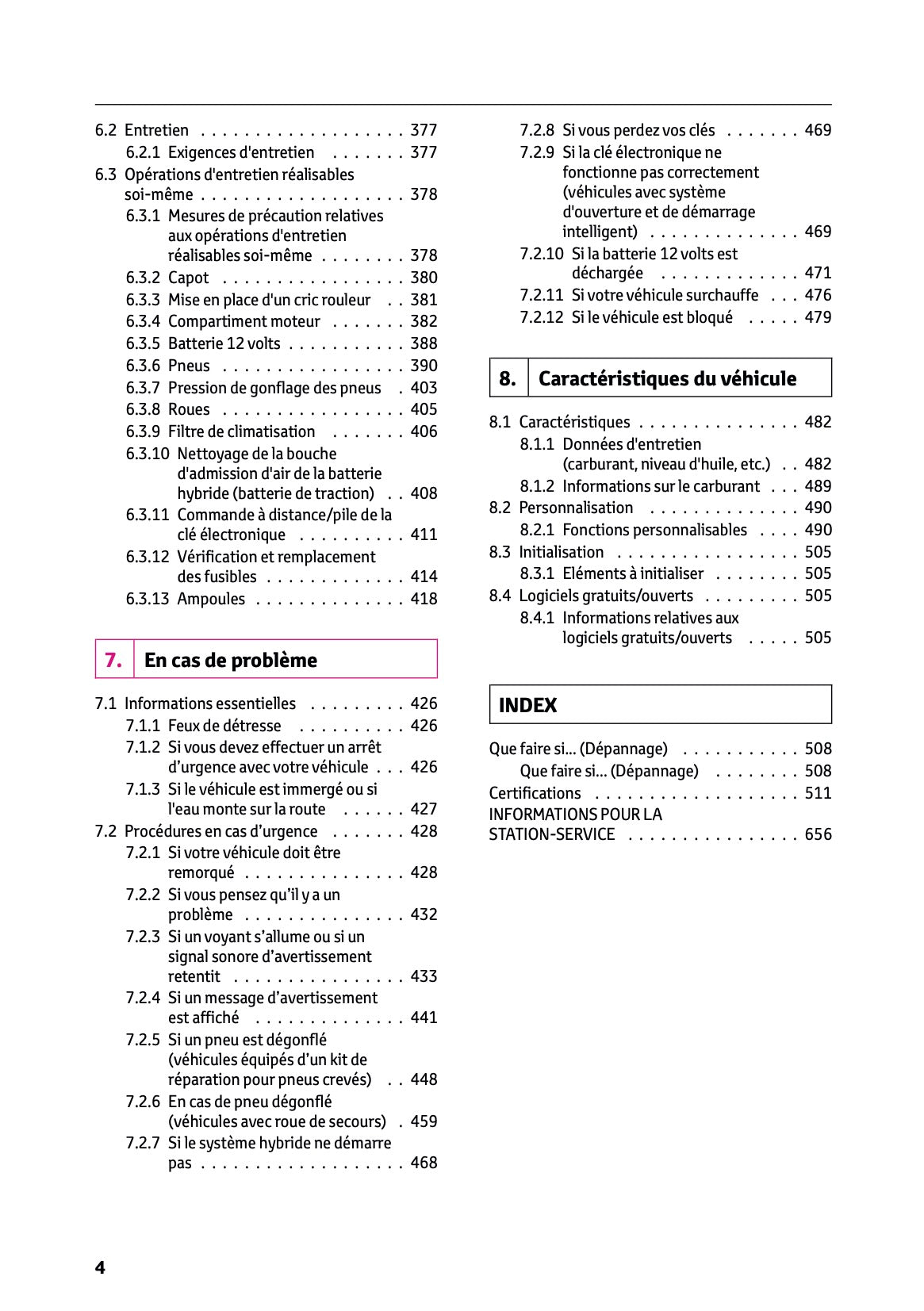 2026 Toyota Yaris Cross Hybrid Owner's Manual | French