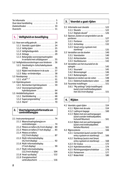 2026 Toyota Yaris Hybrid Owner's Manual | Dutch
