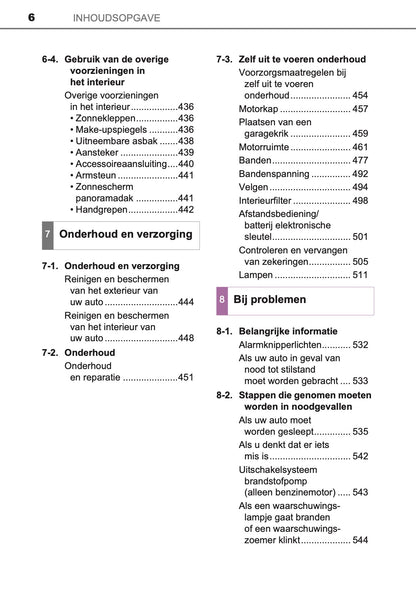 2017-2018 Toyota Yaris Owner's Manual | Dutch