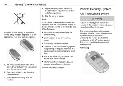 2025-2026 Vauxhall Mokka Owner's Manual | English