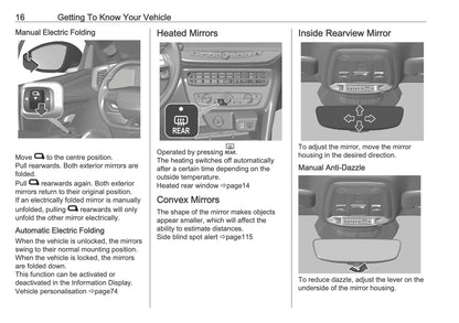 2025-2026 Vauxhall Mokka Owner's Manual | English