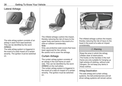 2025-2026 Vauxhall Mokka Owner's Manual | English