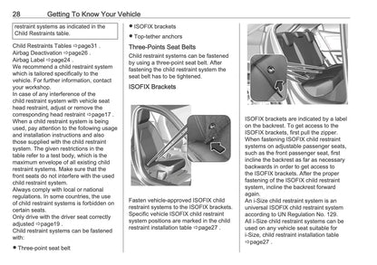 2025-2026 Vauxhall Mokka Owner's Manual | English