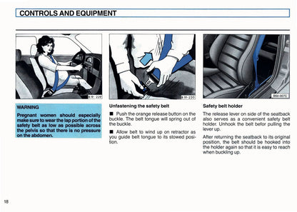 1994 Volkswagen Corrado Owner's Manual | English