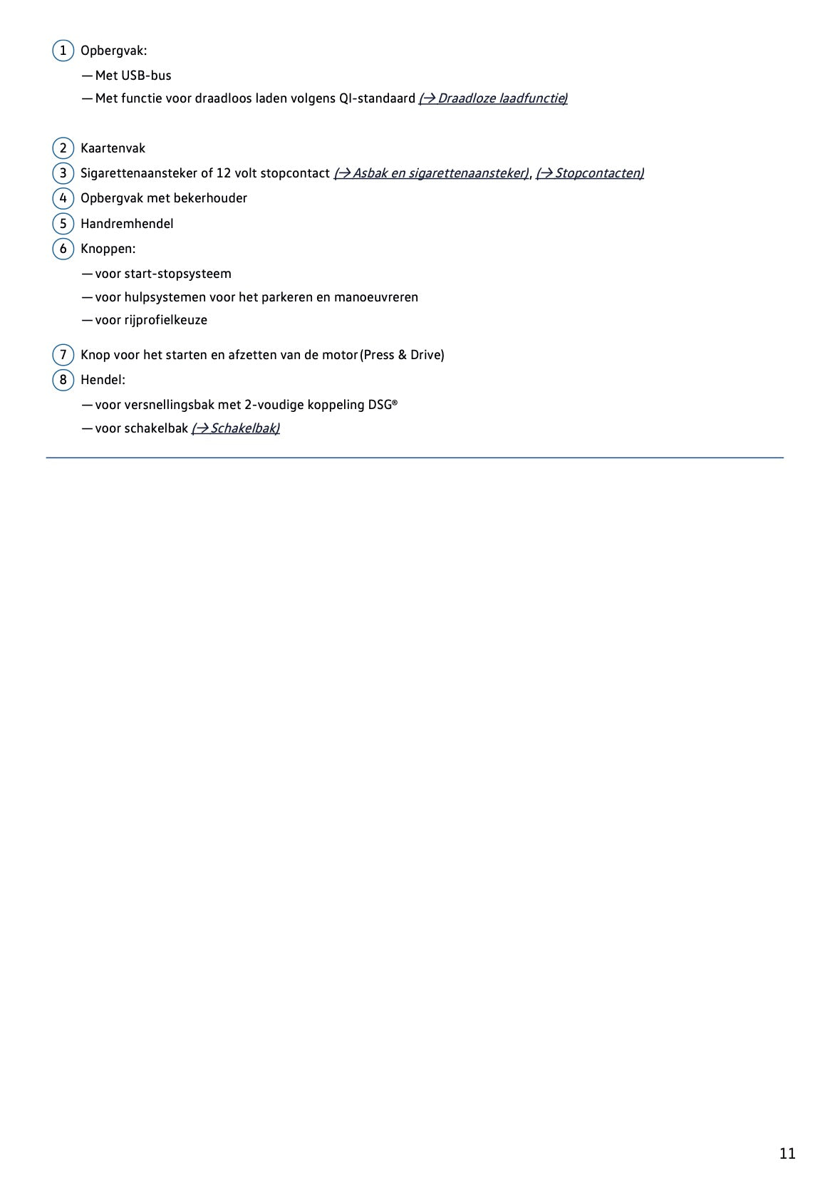 2020-2021 Volkswagen Polo Owner's Manual | Dutch