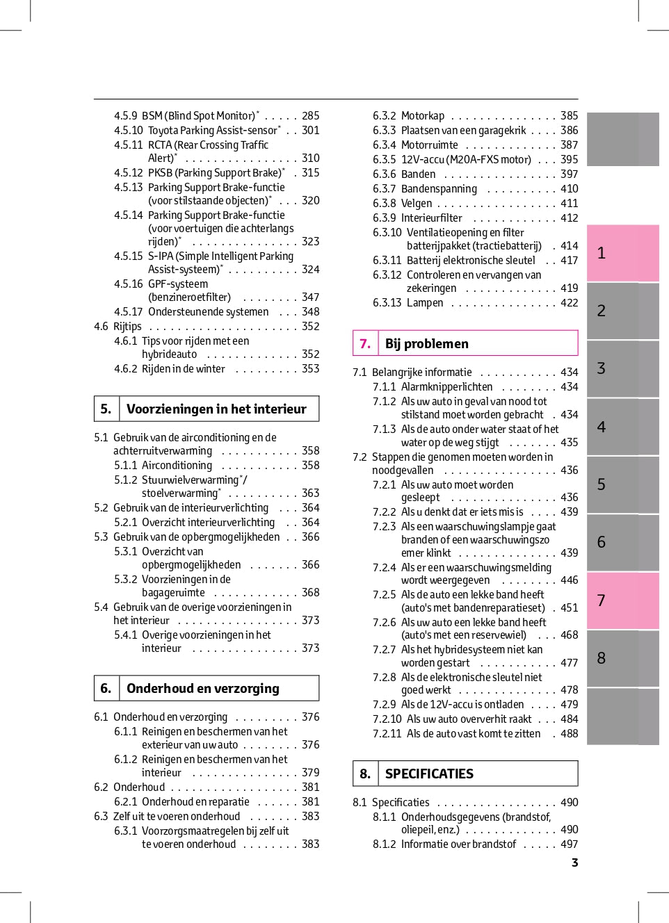 2022-2023 Toyota C-HR Hybrid Owner's Manual | Dutch