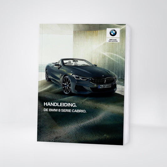 2020-2021 BMW 8 Series Cabrio Bedienungsanleitung | Niederländisch