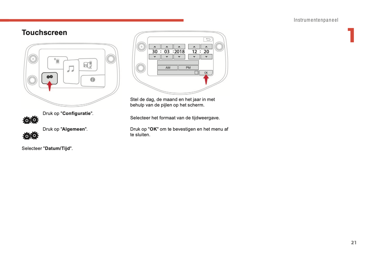 2018-2022 Citroën C1 Bedienungsanleitung | Niederländisch