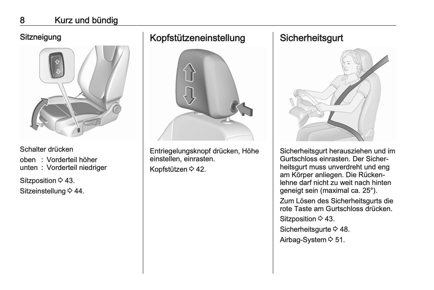 2020-2022 Opel Crossland Owner's Manual | German