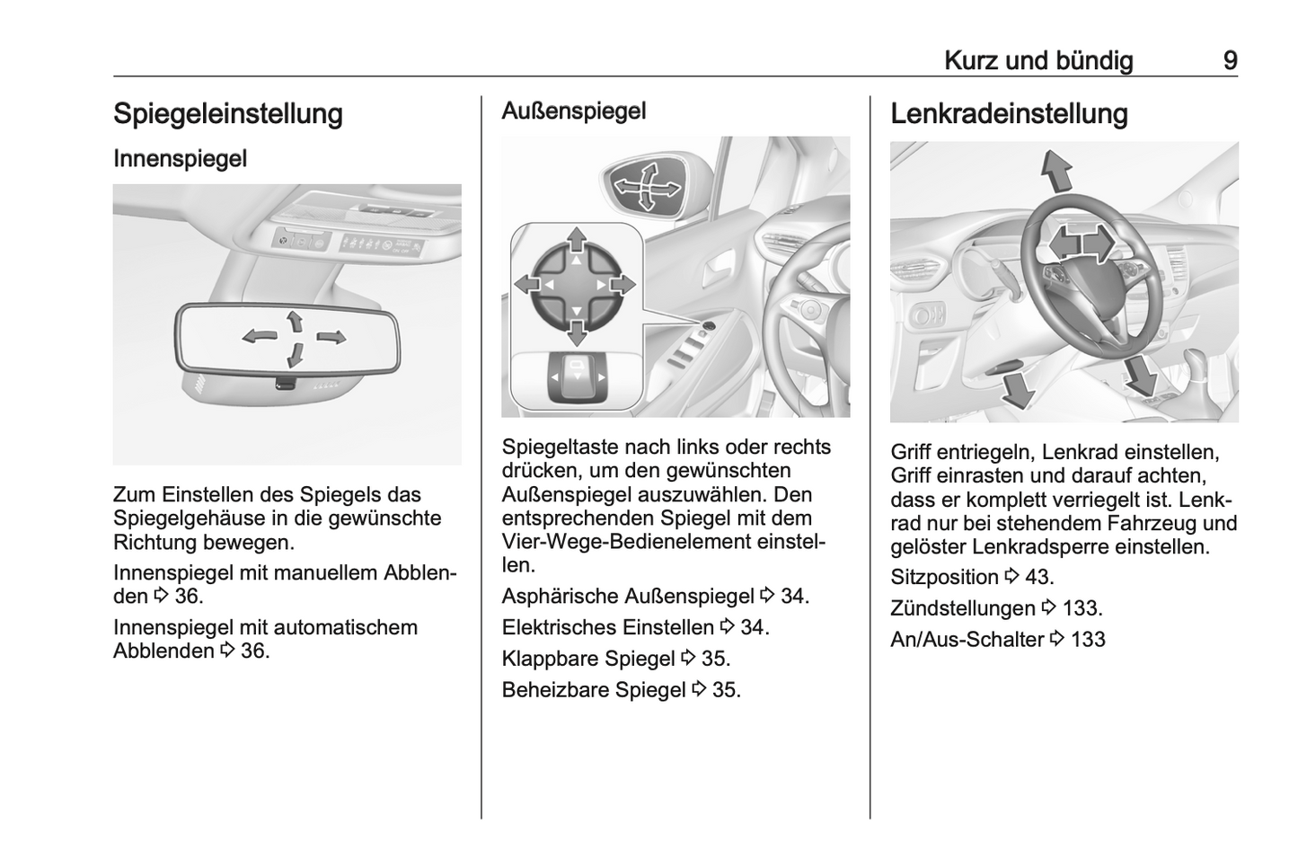 2020-2022 Opel Crossland Owner's Manual | German