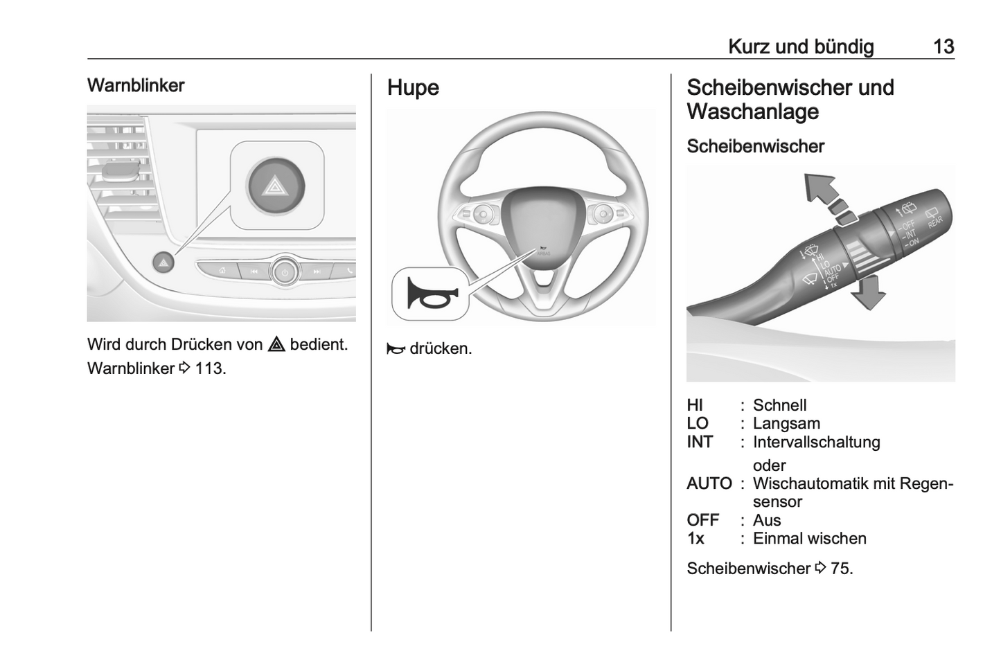 2020-2022 Opel Crossland Owner's Manual | German