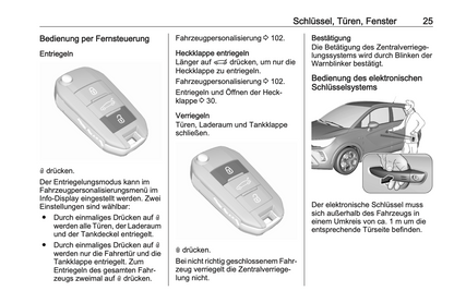 2020-2022 Opel Crossland Owner's Manual | German