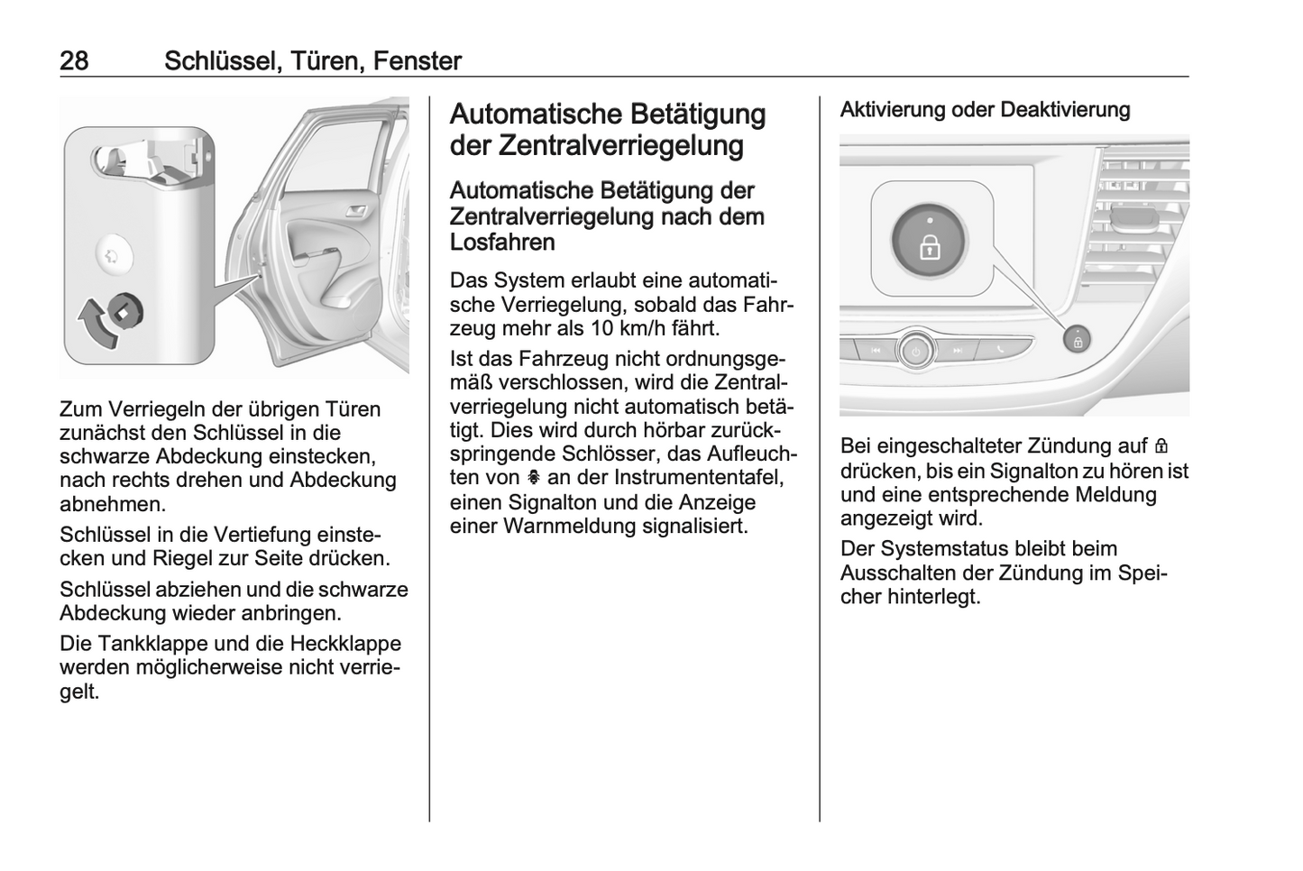 2020-2022 Opel Crossland Owner's Manual | German