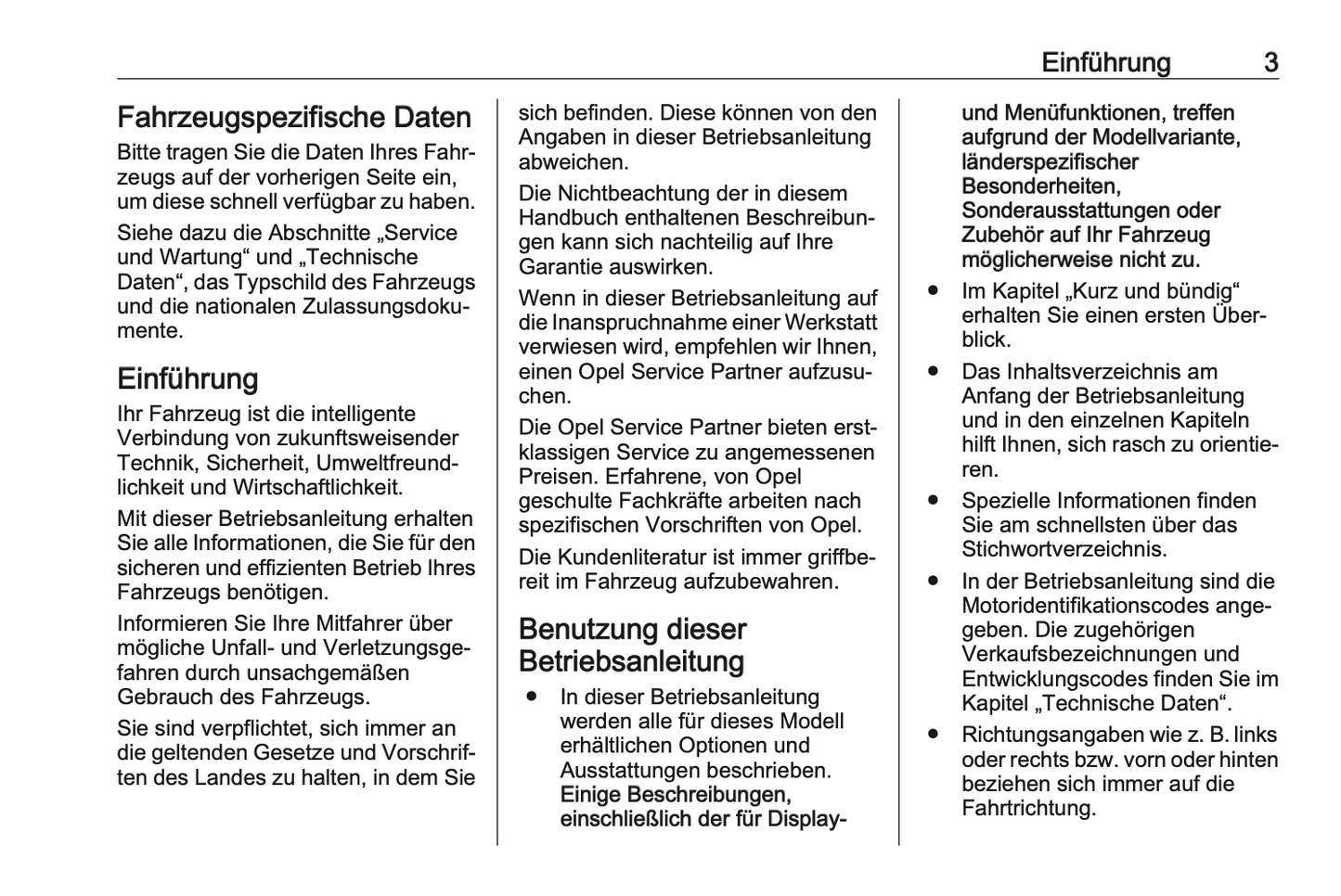 2020-2022 Opel Crossland Owner's Manual | German