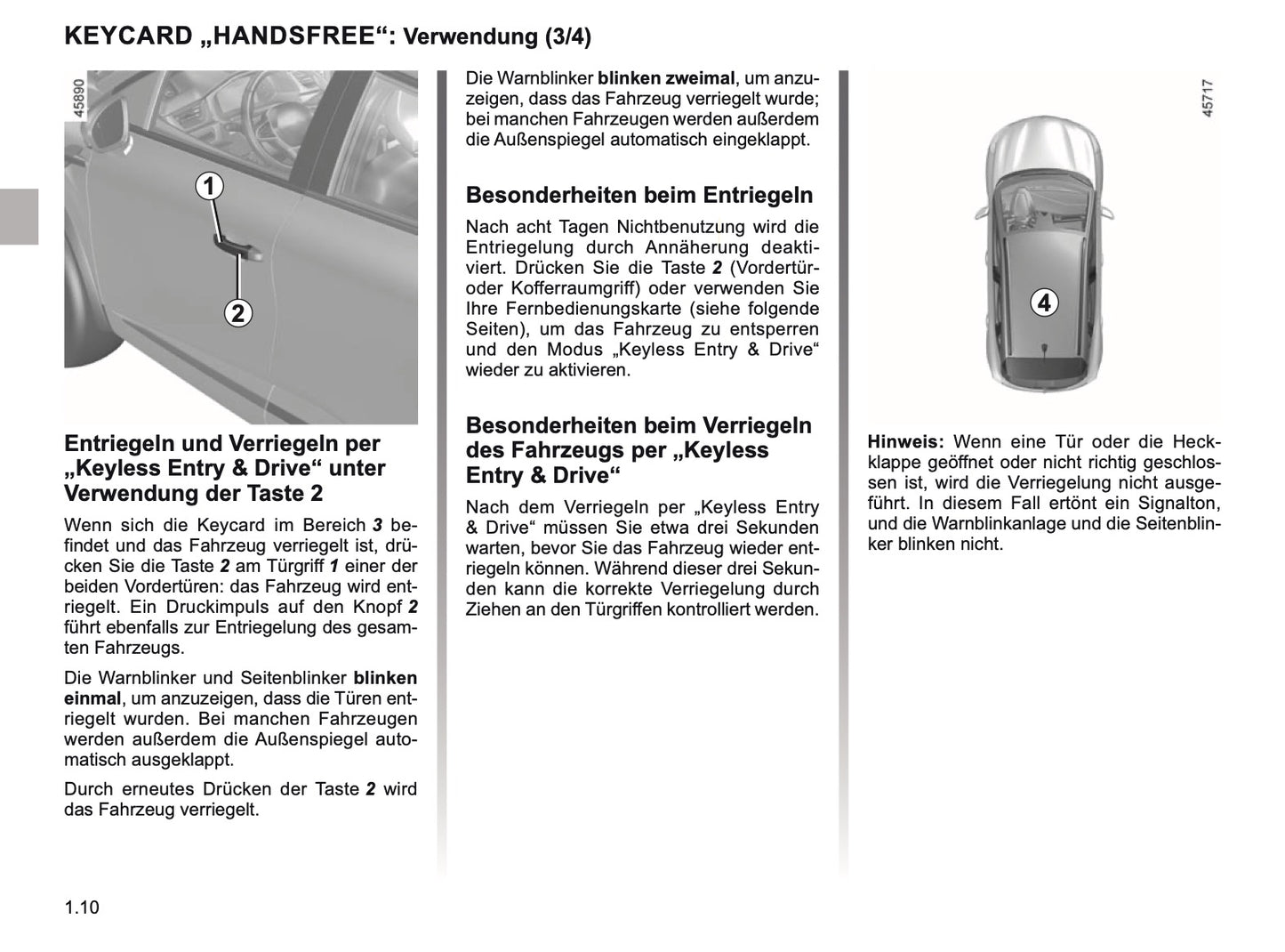 2019-2020 Renault Captur Bedienungsanleitung | Deutsch