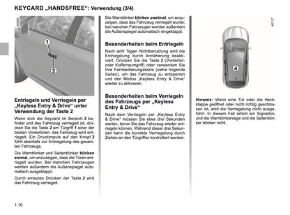 2019-2020 Renault Captur Bedienungsanleitung | Deutsch