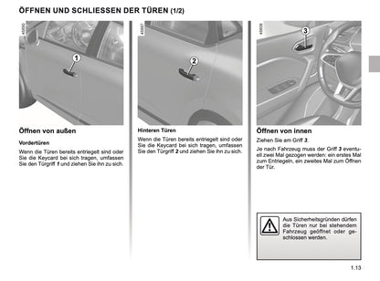 2019-2020 Renault Captur Bedienungsanleitung | Deutsch