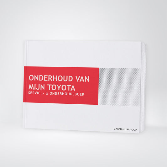 Toyota Maintenance Book | Dutch