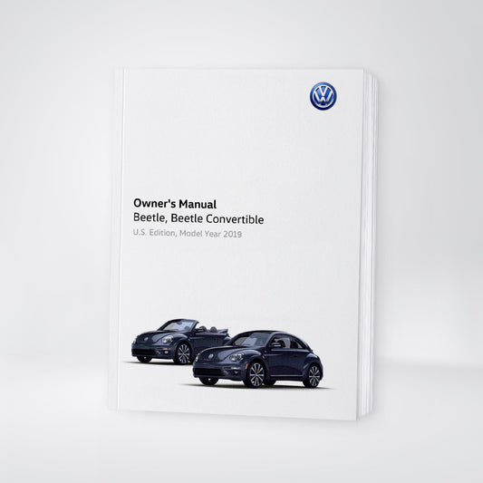 2019 Volkswagen Beetle/Beetle Convertible Bedienungsanleitung | Englisch