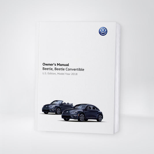 2018 Volkswagen Beetle/Beetle Convertible Owner's Manual | English