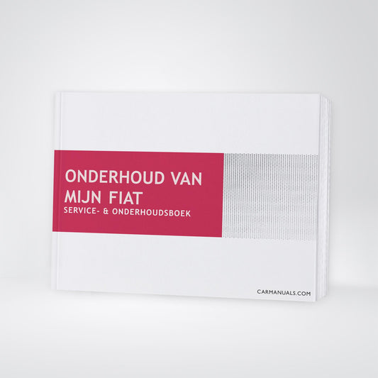 Fiat Maintenance Book | Dutch