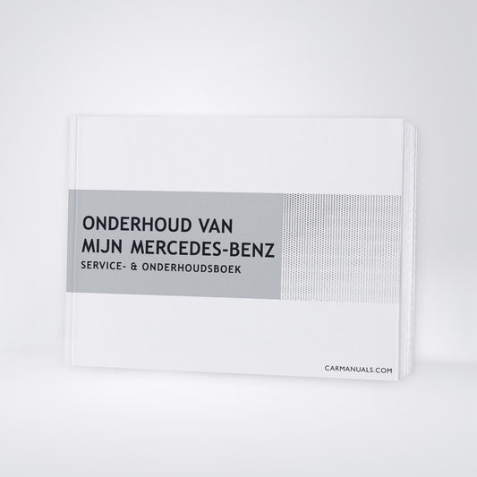 Mercedes-Benz Maintenance Book | Dutch