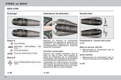 2011-2013 Peugeot 308 cc Owner's Manual | French