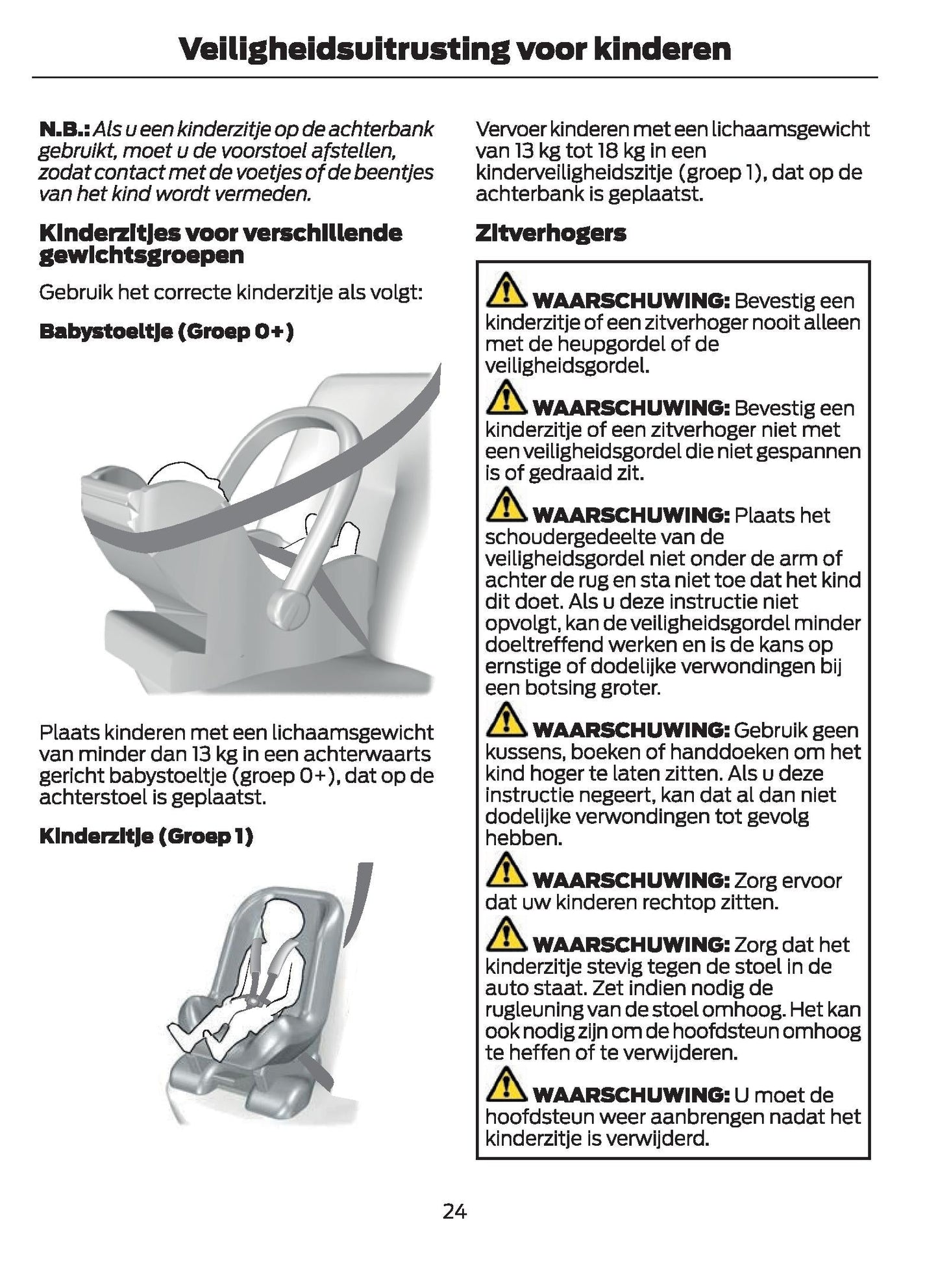 2021-2024 Ford Galaxy/S-Max Owner's Manual | Dutch