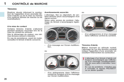 2011-2013 Peugeot 308 cc Owner's Manual | French