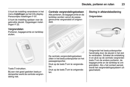 2013 Opel Mokka Owner's Manual | Dutch