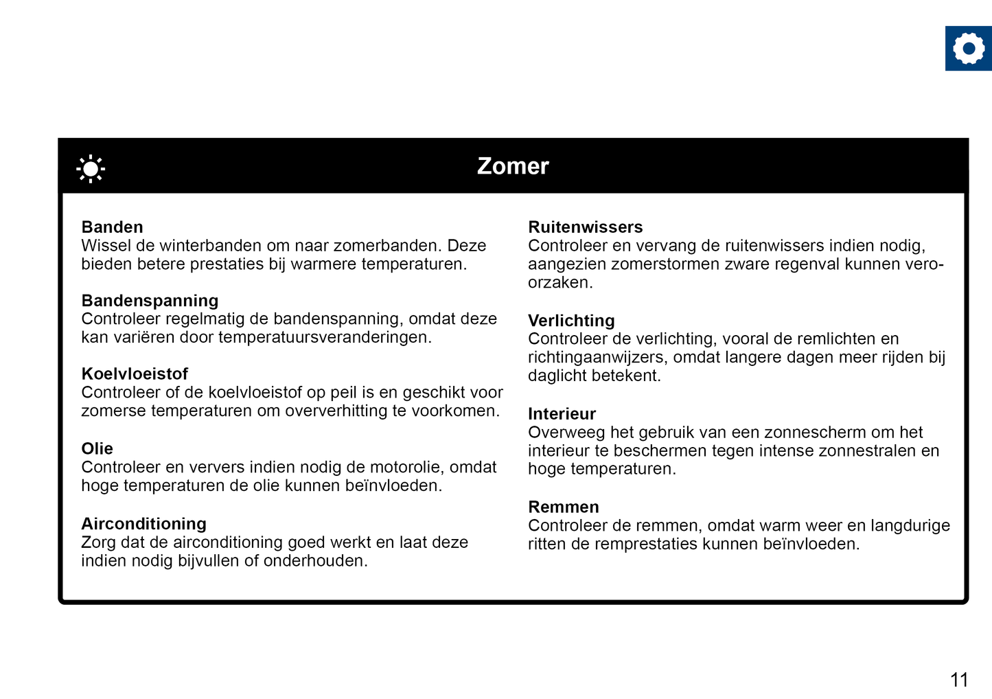 Toyota Maintenance Book | Dutch