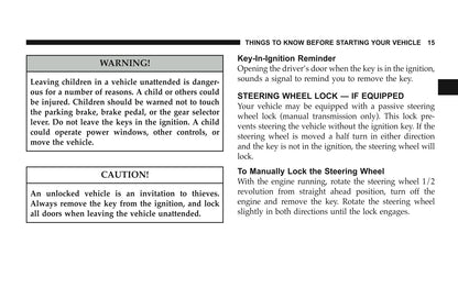 2007 Jeep Wrangler Owner's Manual | English