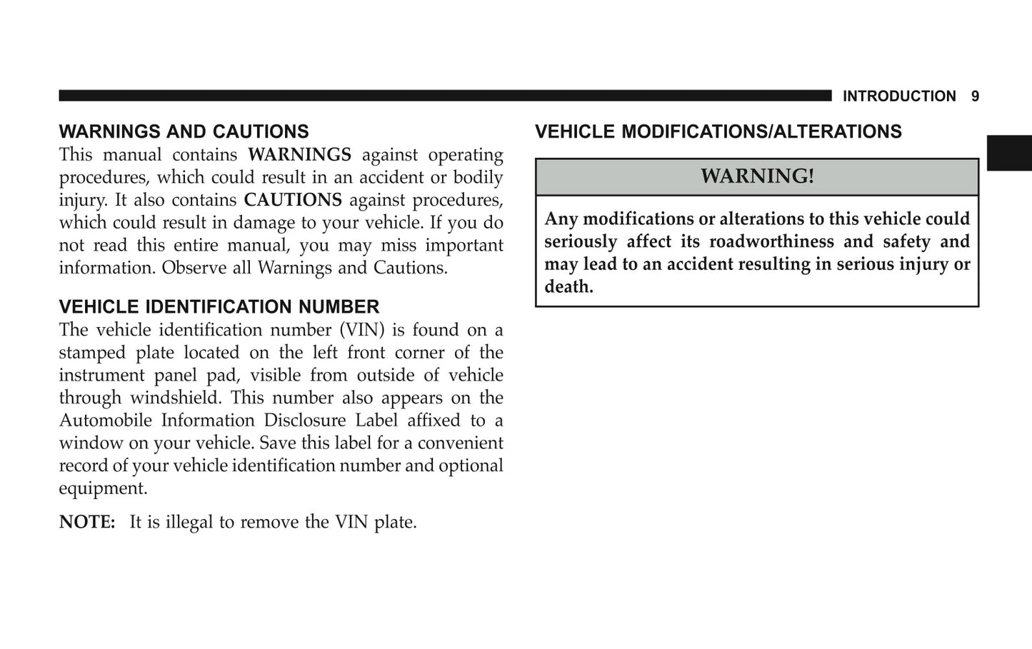 2007 Jeep Wrangler Owner's Manual | English