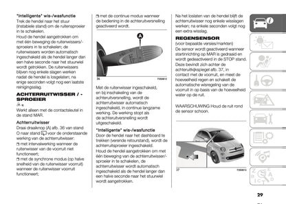 2022-2023 Fiat 500/500 Hybrid/500C/500C Hybrid Owner's Manual | Dutch