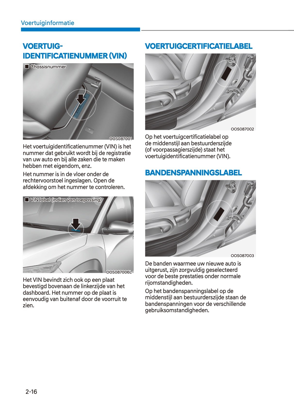 2022 Hyundai Kona Owner's Manual | Dutch