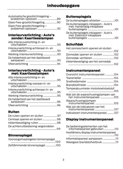 2024 Ford Puma Bedienungsanleitung | Niederländisch