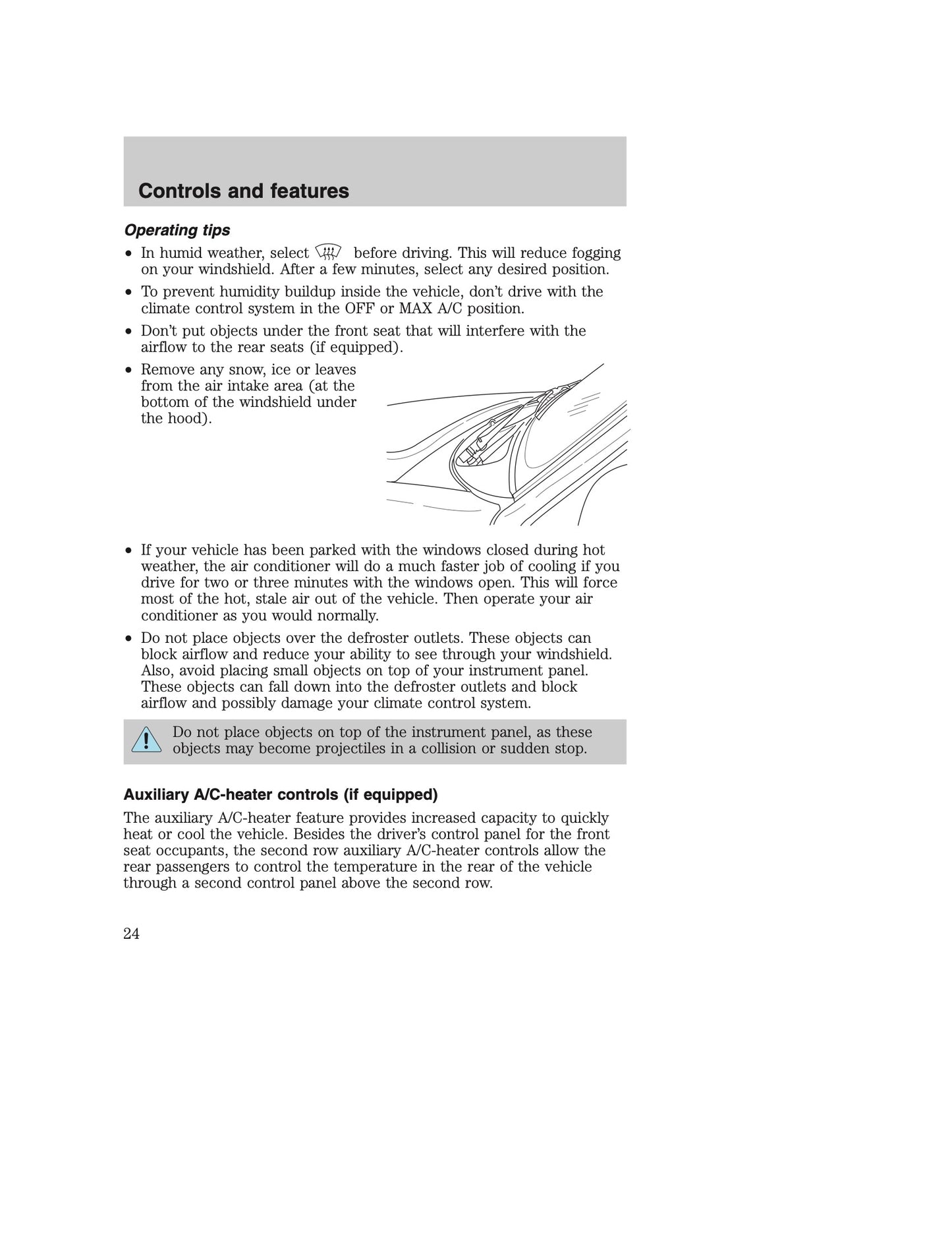 2000 Ford Excursion Owner's Manual | English