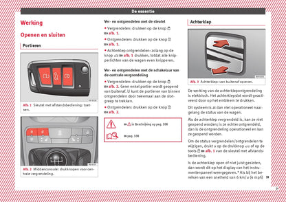 2016-2017 Seat Ibiza Owner's Manual | Dutch