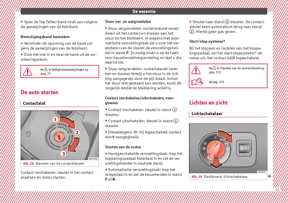 2016-2017 Seat Ibiza Owner's Manual | Dutch