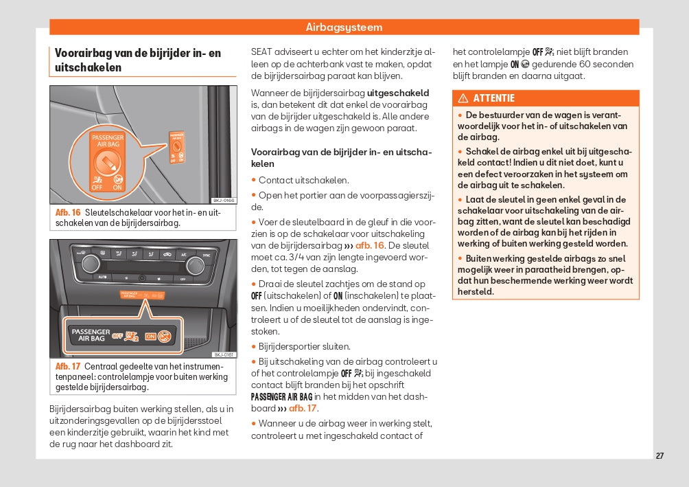 2022 Seat Ibiza Owner's Manual | Dutch