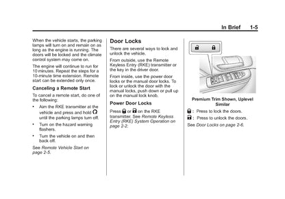 2014 Cadillac Escalade / ESV Owner's Manual | English