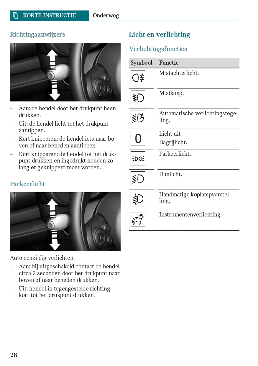 2019 Mini Mini Owner's Manual | Dutch