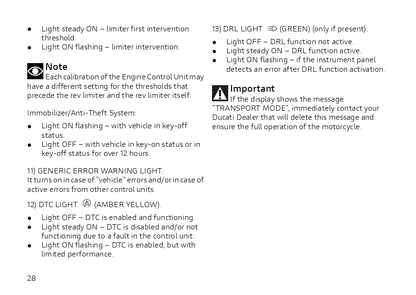 2019 Ducati Scrambler Owner's Manual | English