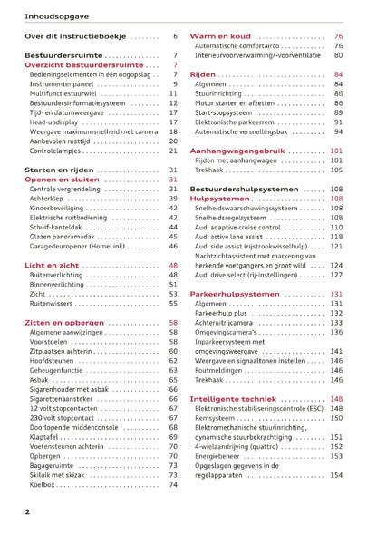 2014 - 2017 Audi A8 / S8 / S8 Plus Bedienungsanleitung | Niederländisch